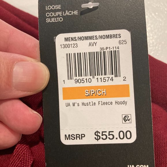 Under Armour Hustle Fleece Hoodie - Picture 3 of 7